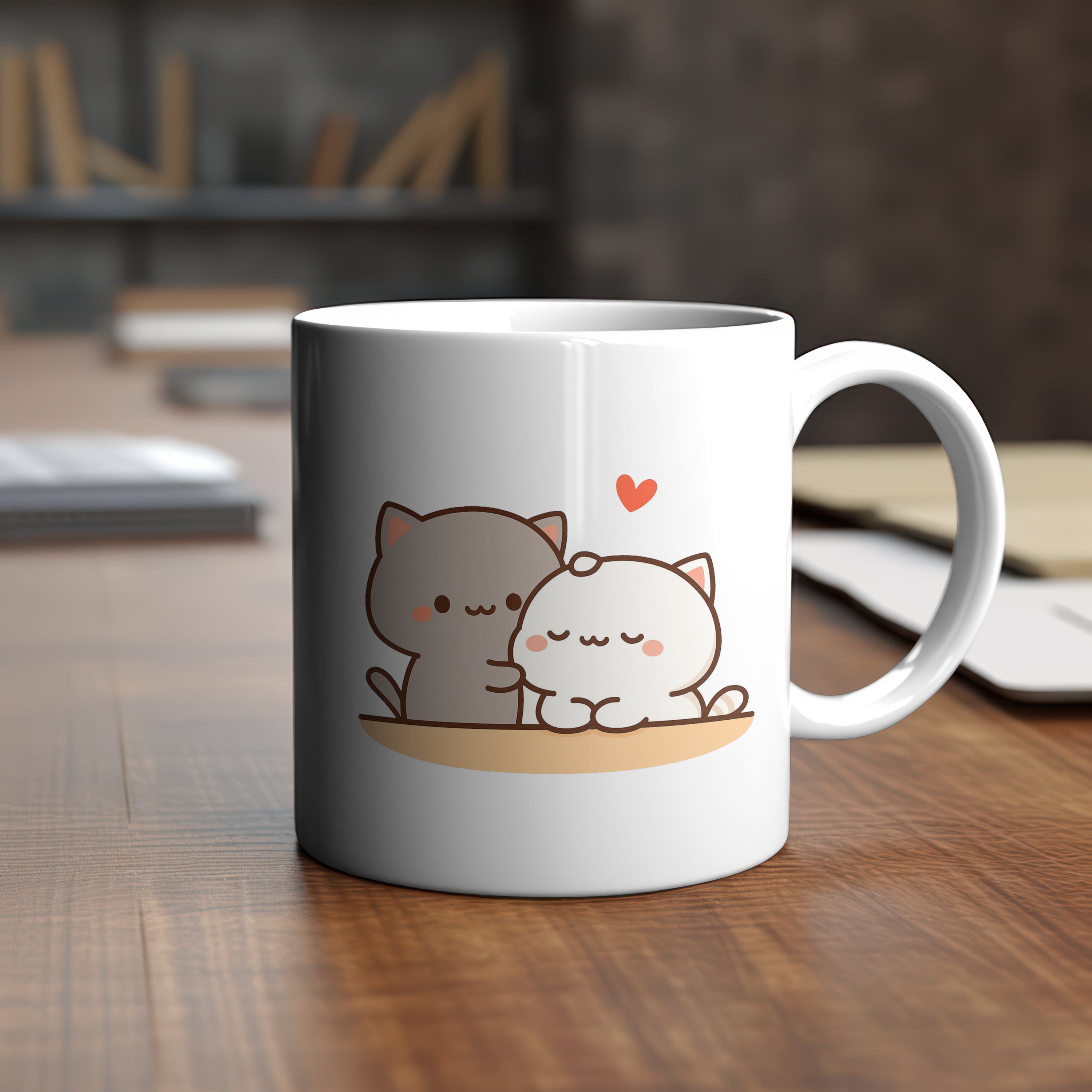Cute Animal Design Mug | Animal Lover Gift Idea | Unique Pet Themed Coffee Cup Mug